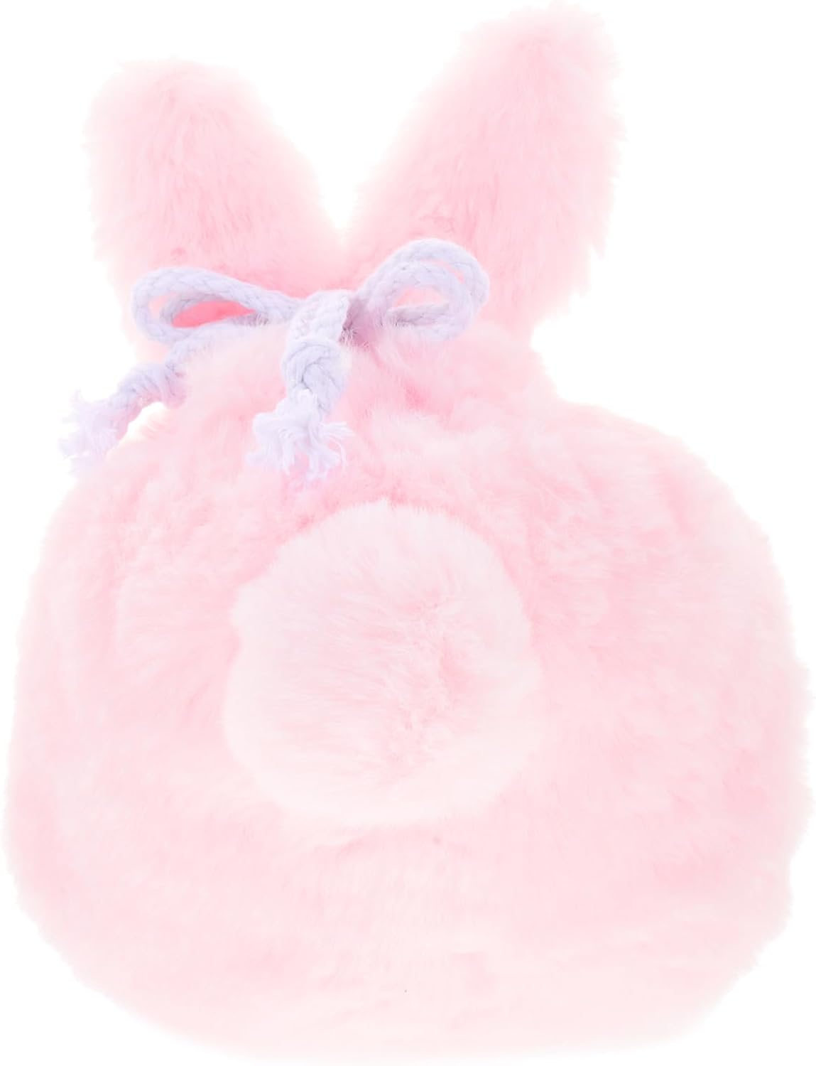 CTIRCHIU Plush Drawstring Cosmetic Bag Cute Bunny Toiletry Organizer Portable Makeup Pouch for Travel Outdoor Fitness Storage with Tear Resistant image number 2
