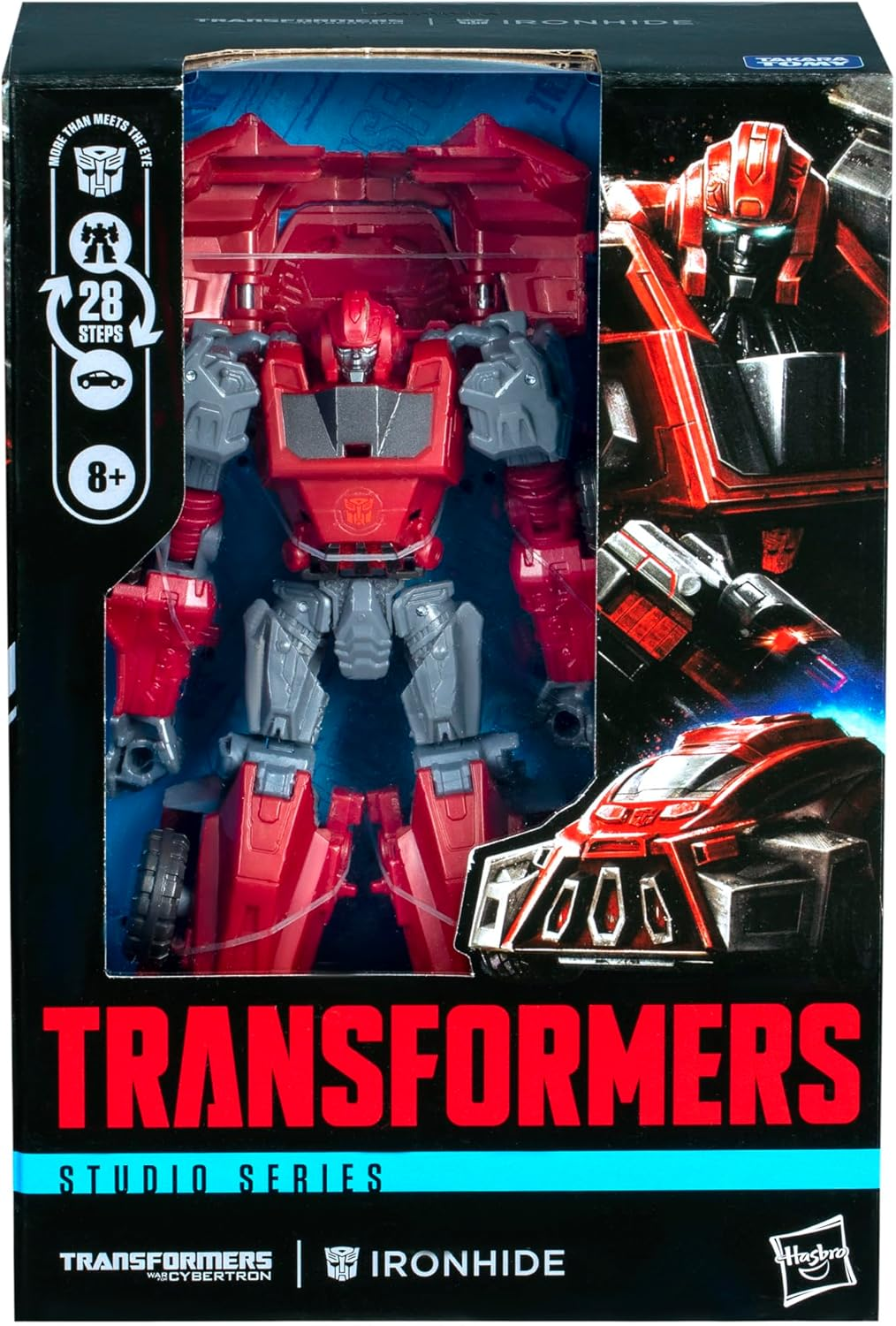 Transformers Toys Studio Series Voyager Class Transformers: War for Cybertron Gamer Edition Ironhide, 6.5-Inch Converting Action Figure, Robot Toys, 8+ image number 4