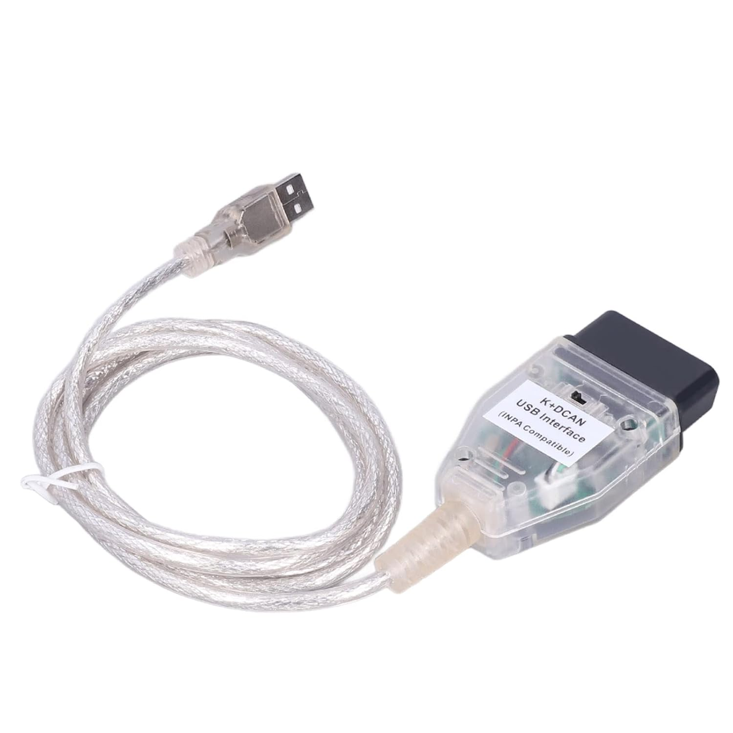 Fafeicy Car Diagnostic Cable K+DCAN Cable ABS Rugged for Auto image number 1