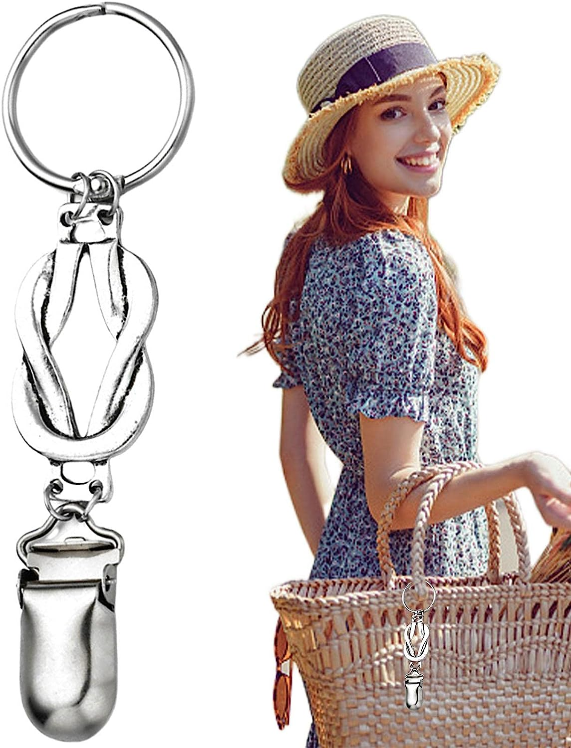 Travel Hat Clips - Alloy Hat Clip for Travel Bag | Top Tote Luggage Hat Clip, Multifunctional Duckbill Hat Clip, Travel Hat Clip for Kids Adults Outdoor Travel Accessory Cart-Au