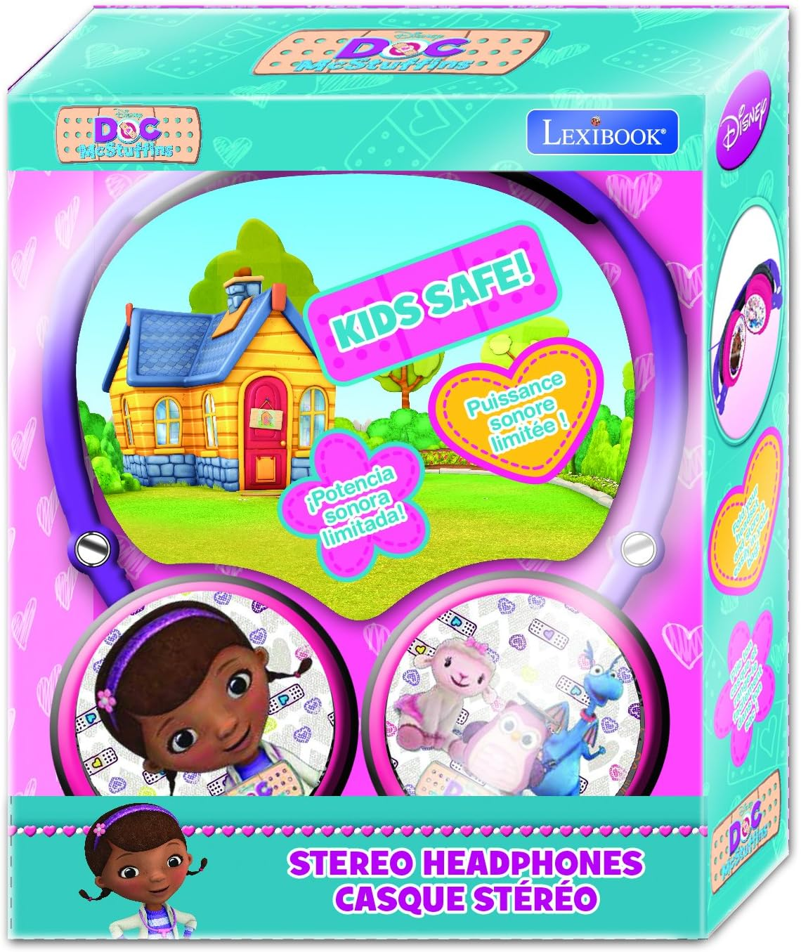 Lexibook Doc Mcstuffins Stereo Headphones image number 1