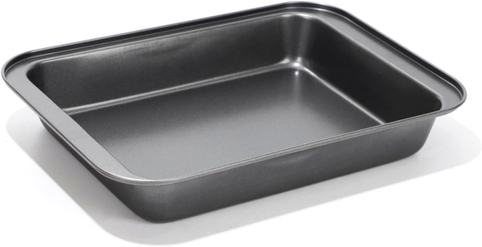 Kytpyi Rectangular Non-Stick Baking Mould, 30 X 20 X 5 Cm, Carbon Steel, High Sides, for Baking & Grilling image number 4