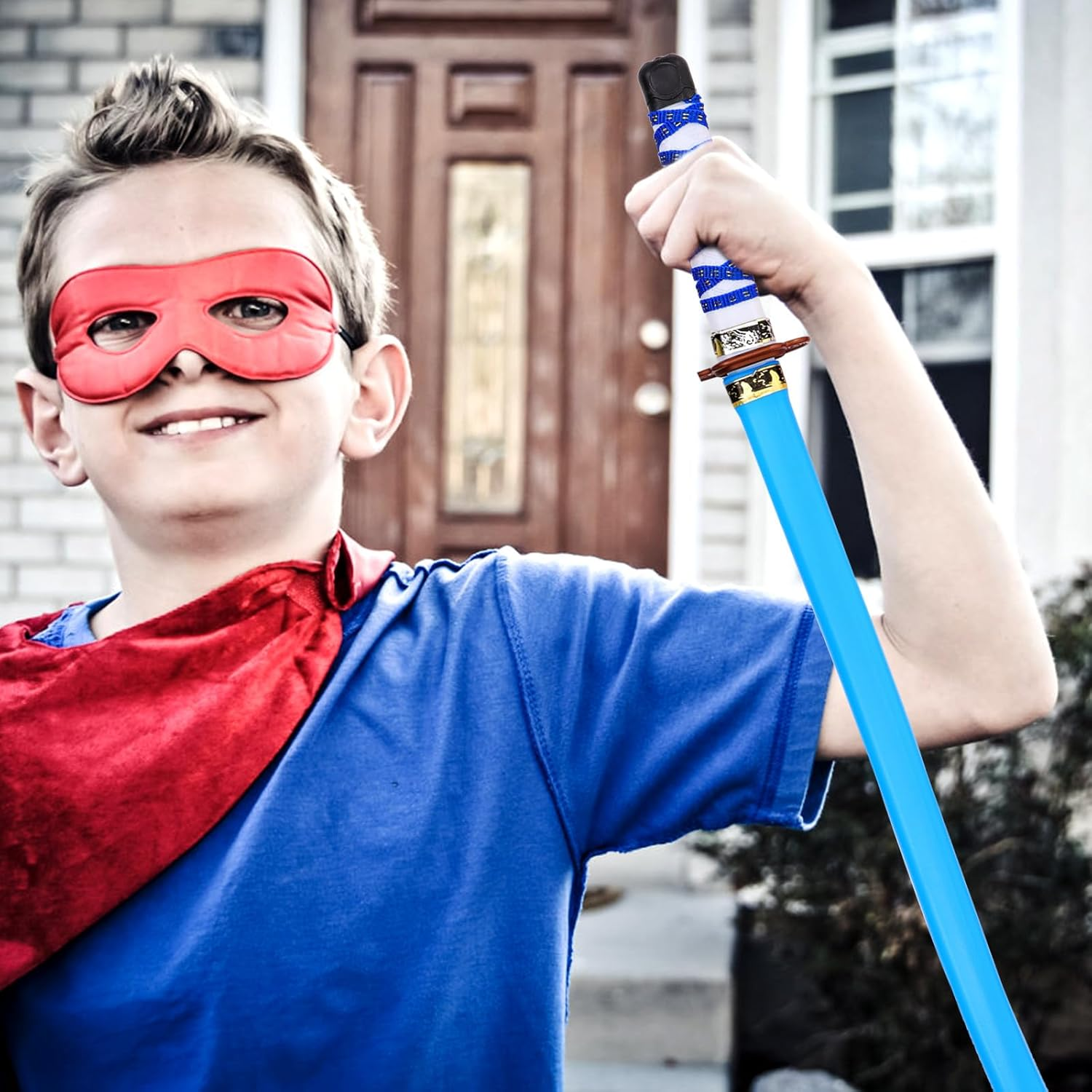 VICASKY 3Pcs Carbon Steel Lengthen ,Handmade Japanese Anime Cosplay , Anime Inches Dead Cosplay image number 4