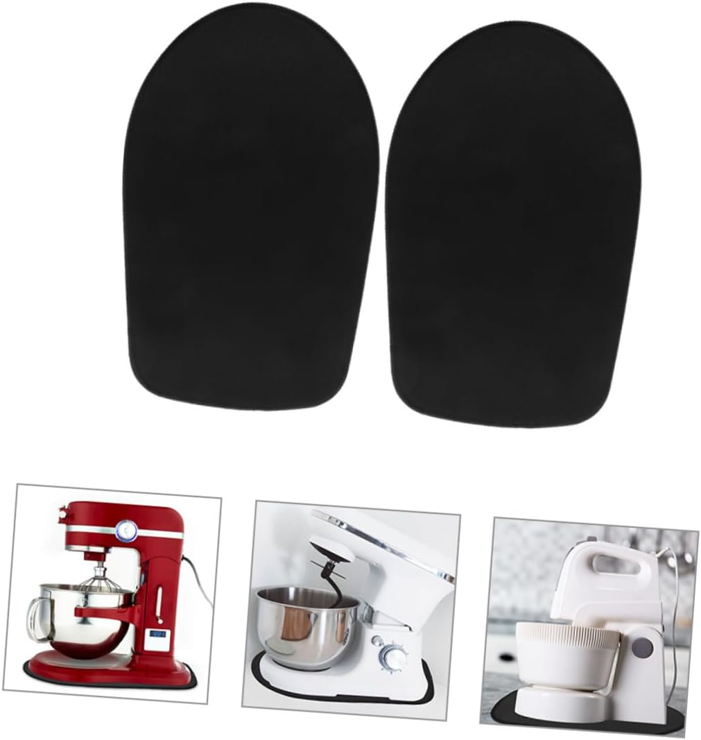 KICHOUSE 2Pcs Mixing Made Easy Mixer Sliding Mats Appliance Slider Rubber Pads for Movers image number 3