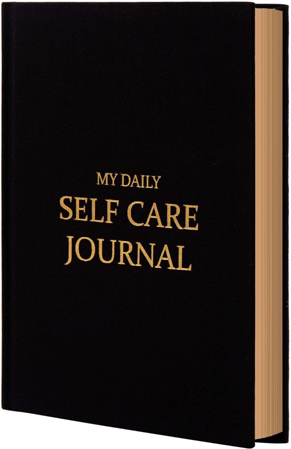 Self-Care Journal Book, Gratitude Journal, Happiness A5 Notebook Fabric Book Planner, a Daily Diary for Women with Guided Self Reflection Prompts
