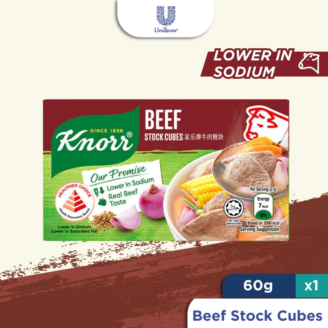 Knorr Beef Stock Cubes (60G) image number 2