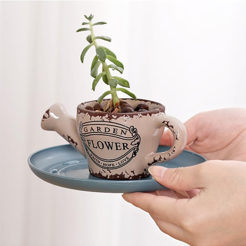 Wheat Straw Cat Dish - Whisker Fatigue Free Food Bowl, Wide and Small Pet Plate, 4Pcs Shallow Feeding Dish for Wet Food image number 1