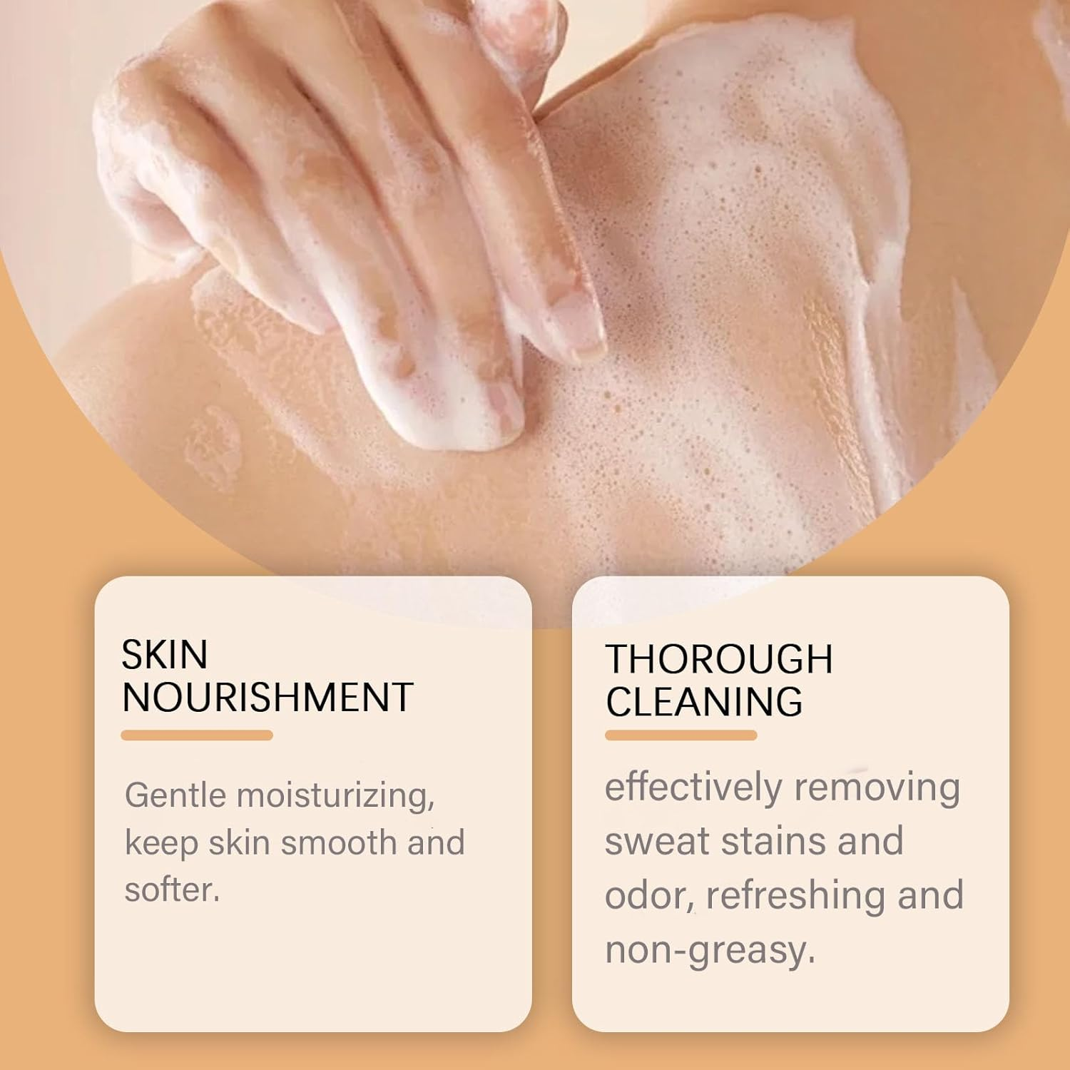 Persimmon Body Wash for Body Odor, Natural Persimmon for Old People Smell, Natural Deodorant Body Wash for Strong Odor Smell Remover, Fresher Scent, Deeply Cleansing & Moisturizing Body (3Pcs) - 2Pcs image number 5