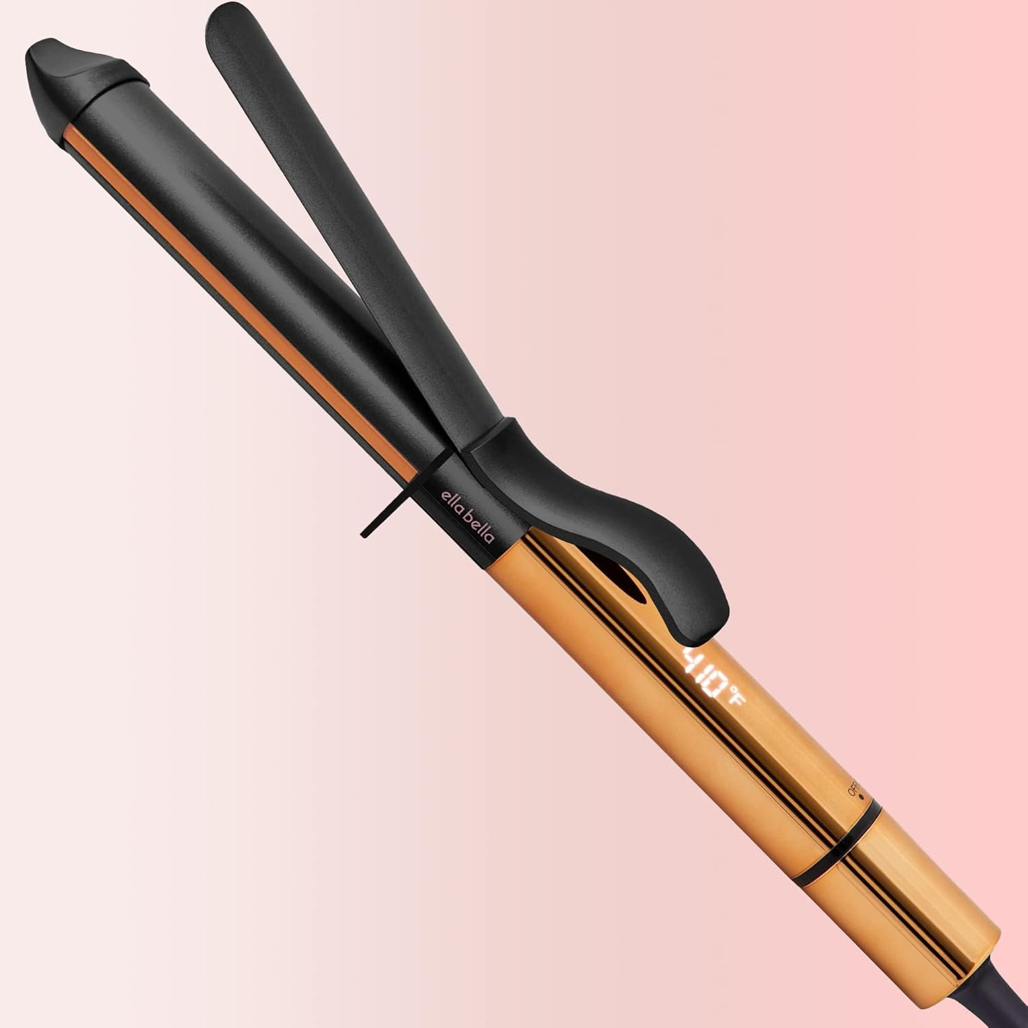 ELLA BELLA&reg; Curling Iron 1.25" &bull; Professional Hair Curler &bull; 1.25 Inch Curling Iron &bull; Ceramic Curling Irons &bull; Transform Your Look in Seconds &bull; Suitable for All Hair Types &bull; Say Goodbye to Heat Damage image number 2