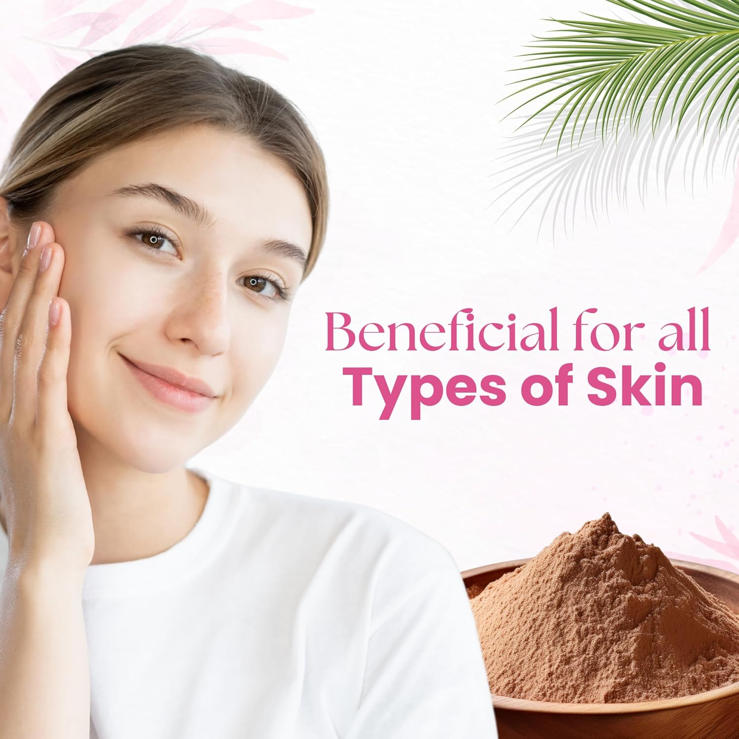 Havintha Natural Face and Body Wash Powder for All Skin Types - 227 Gm image number 2