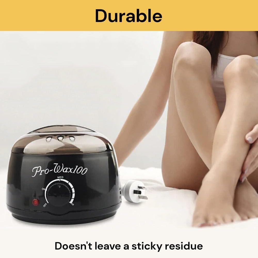 EZONEDEAL Wax Warmer for Hair Removal, Wax Kit for Women and Men Full Body, Professional Electric Wax Heater for Hard, Soft, Paraffin, Warm, Cr&egrave;me and Strip Wax, with Adjustable Temperature image number 1