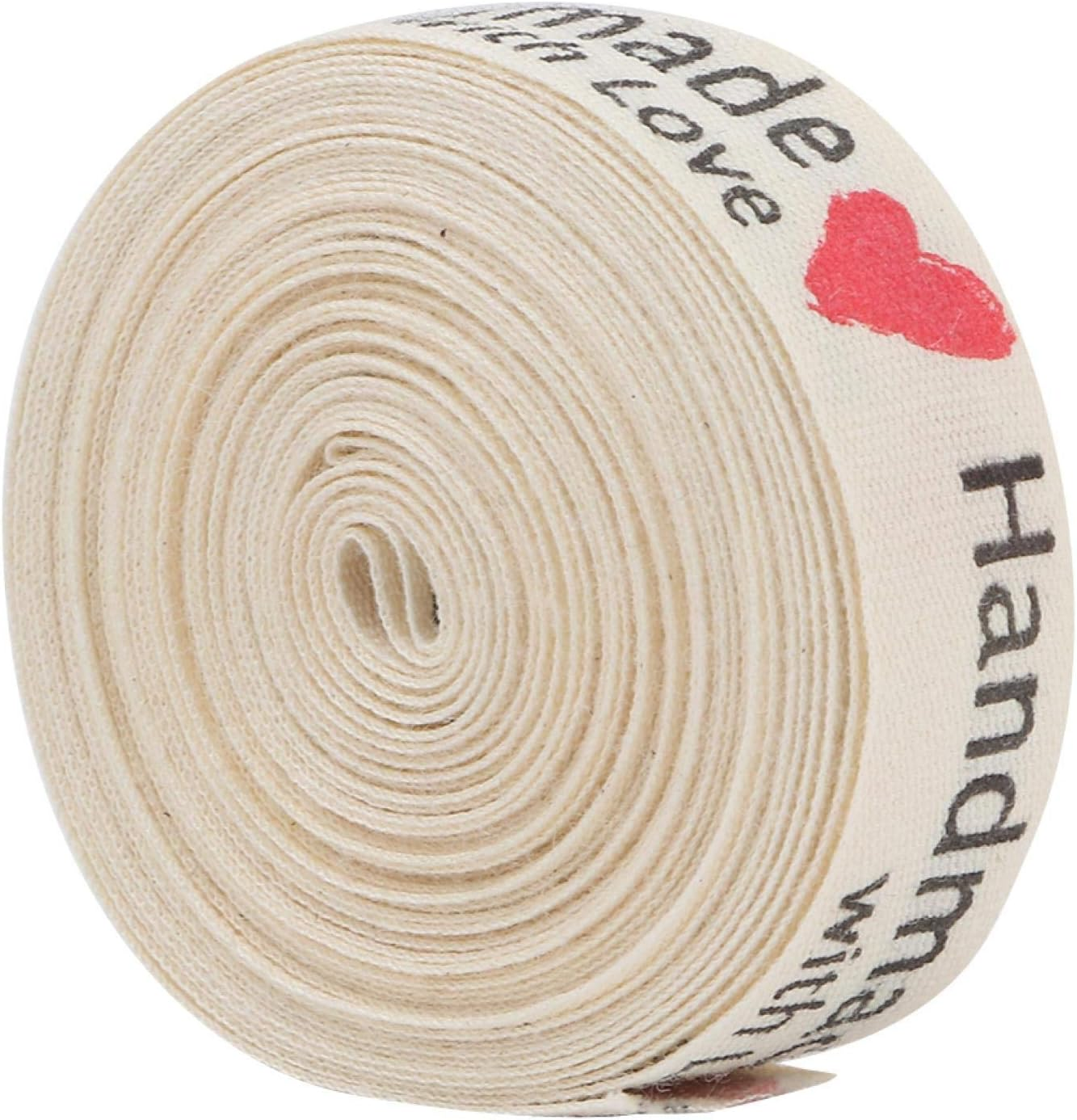 Joyzan Sewing Twill, Tape Cotton Fabric Ribbon Herringbone Webbing Belting Roll Soft Bias Twills Apron Bunting Tapes Reinforce for Seams Clothing DIY Crafts Home Bags Accessories Binding Wrapping