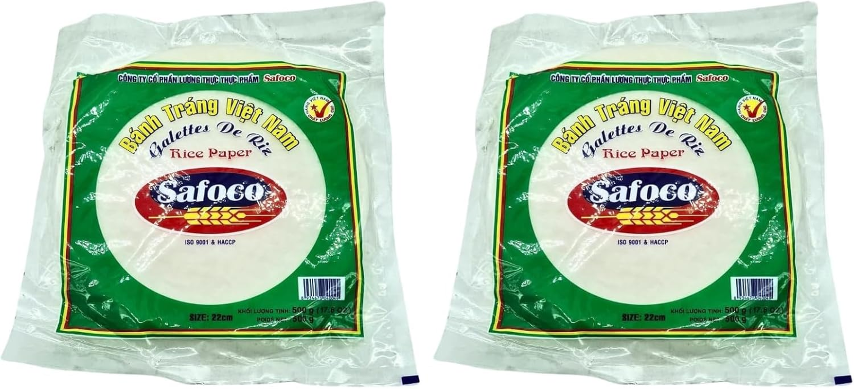 Safoco Rice Paper 22Cm 500G