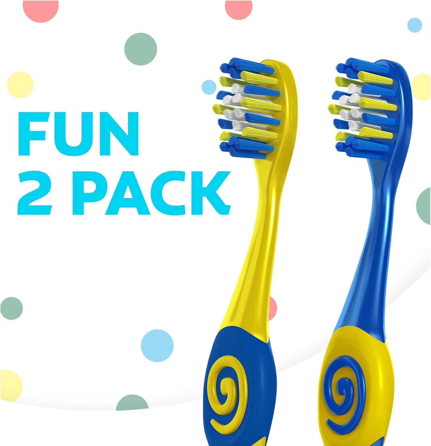 Colgate Bluey Extra Soft Toothbrush for Kids, Kids Toothbrush Pack with Built in Suction Cup Toothbrush Holder, Designed for Children Ages 2 and Up, Extra Soft Bristles, 2 Count (Pack of 1) image number 5