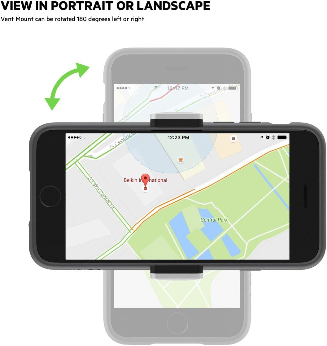 Belkin Car Vent Phone Mount Silver/ Black (F7U017Bt) image number 4