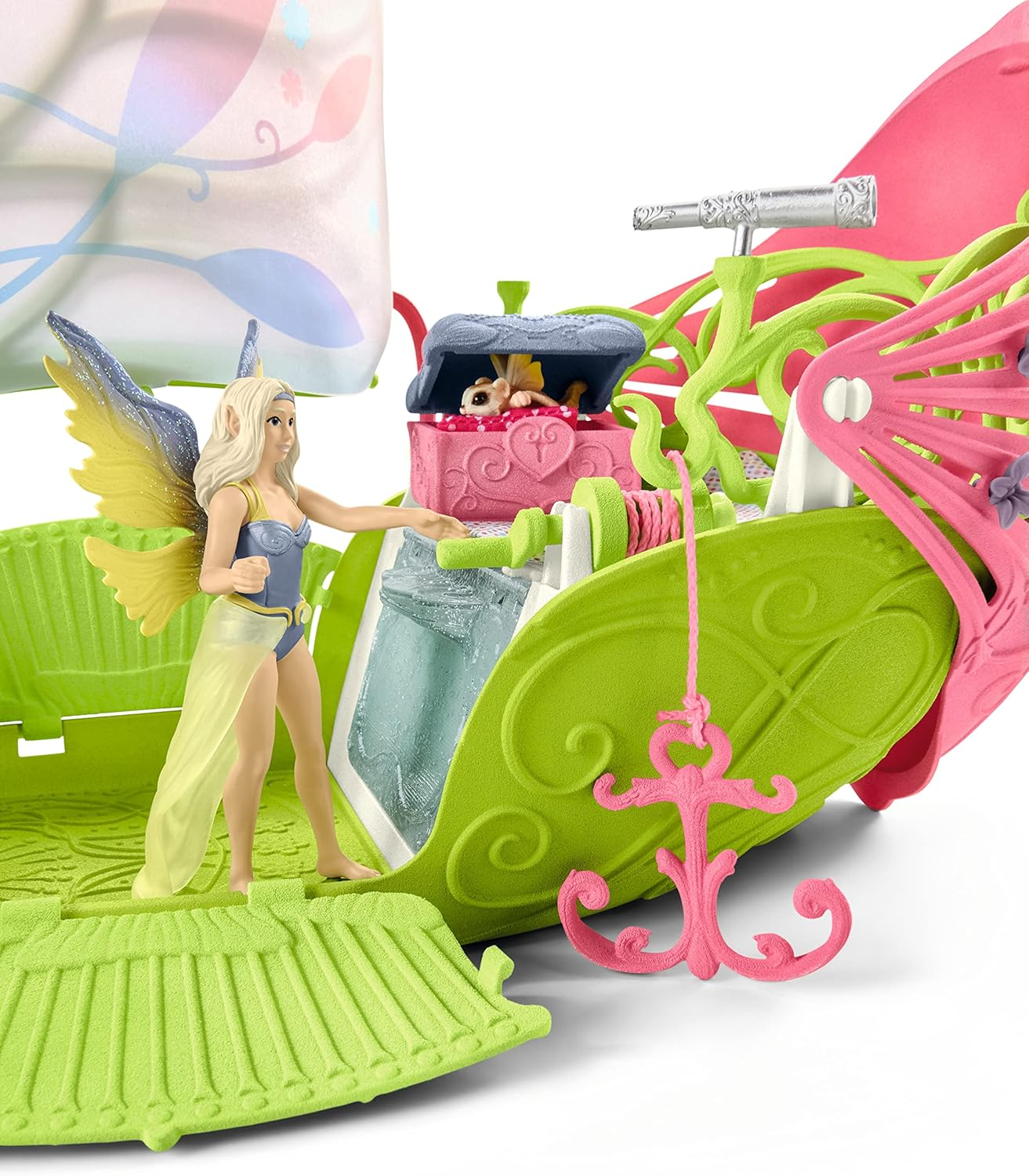 Schleich 42444 Bayala Sera'S Magical Flower Boat image number 5