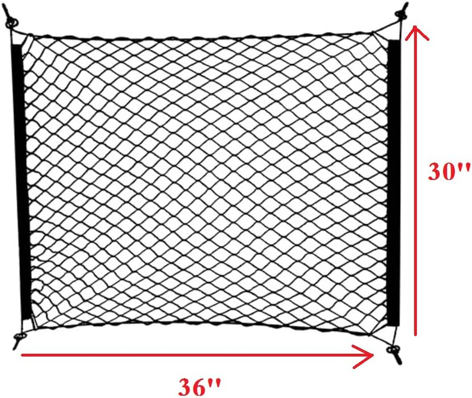 Outdoor Cart Camping Car Net Pocket Small Cart Screen Garden Fixed Mesh Bag Storage Net Luggage Net Elastic Mesh Cover image number 1