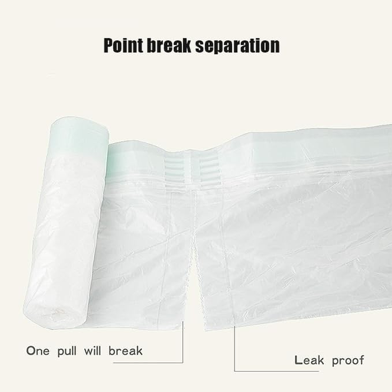 WEZCHUGHAOL 150PCS Toilet Seat Cleaning Bag, Travel Potty Liners, Portable Universal Potty Trainer Linersdisposable Traning Toilet Seat Bin Bags with Drawstring (16.5" X 9.45"Inch) image number 4