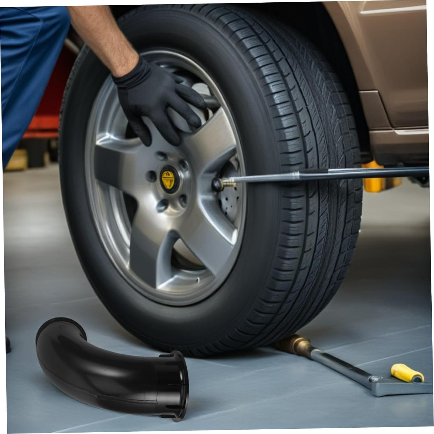 HOUDERCO 2Pcs Speaker Port Home Speaker Air Vent Ported Subwoofer Enclosures Subwoofer Amp Black image number 6