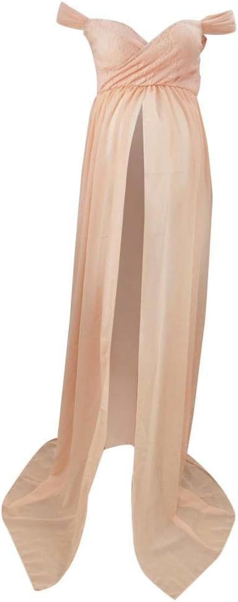 Off-Shoulder Dress for Maternity Celebrations image number 3