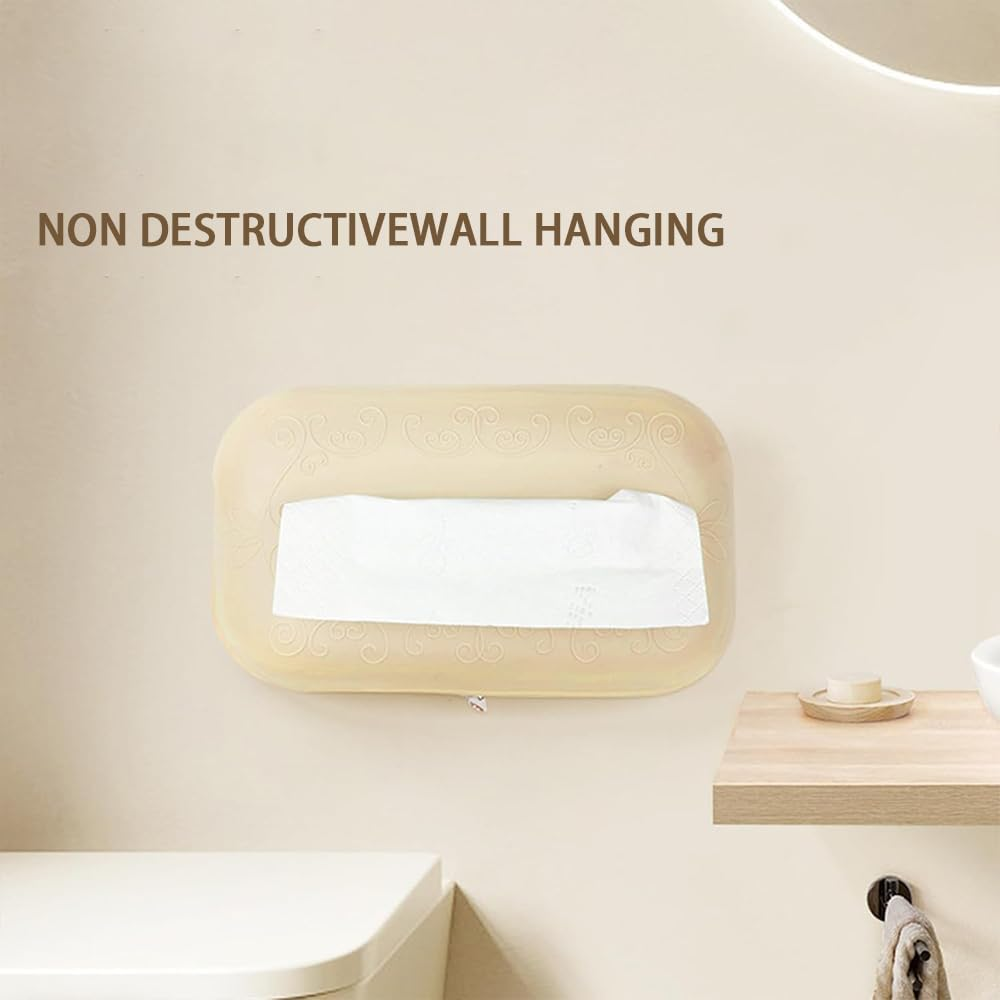 2 Pack Silicone Tissue Box Holder &ndash; Crafted from High Elastic Food-Grade Materials, Perfect for Easy Use and Home Decoration image number 6