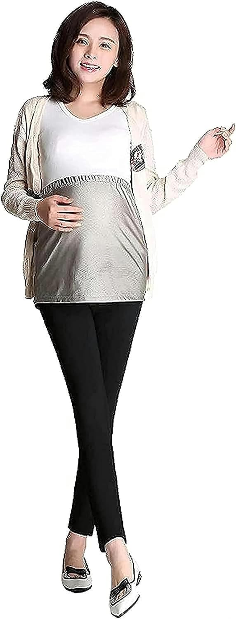 Maternity Wear, Anti-Radiation Clothes,Belly Band 5G Pregnancy(Xl) image number 4