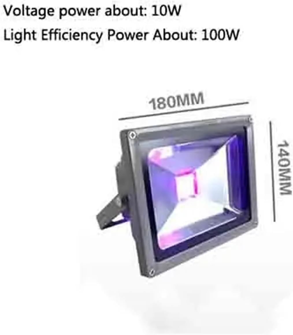 405Nm 365Nm 395Nm UV LED Curing Lamp PCB Solder Glue Resin Varnish Paint Screen Printing Photo 3D Printer for DIY Enclosures(395Nm,10W) image number 4