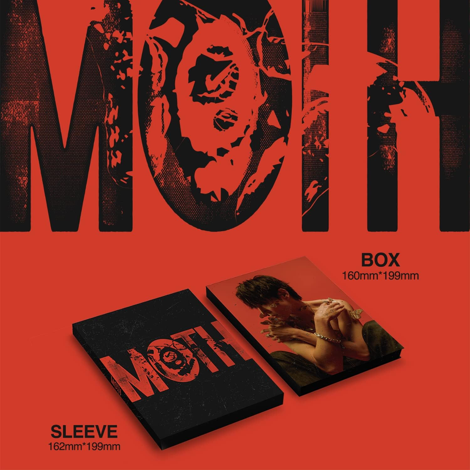 WOO SUNG - [MOTH] Sleeve + Box + Photo Book + Photo Card R image number 1