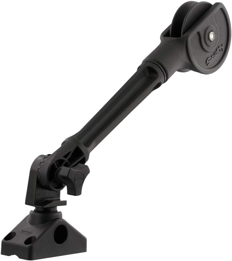 Scotty #750 Trap-Ease Trap Roller W/ #241 Side/Deck Mount,Beige,Small image number 2