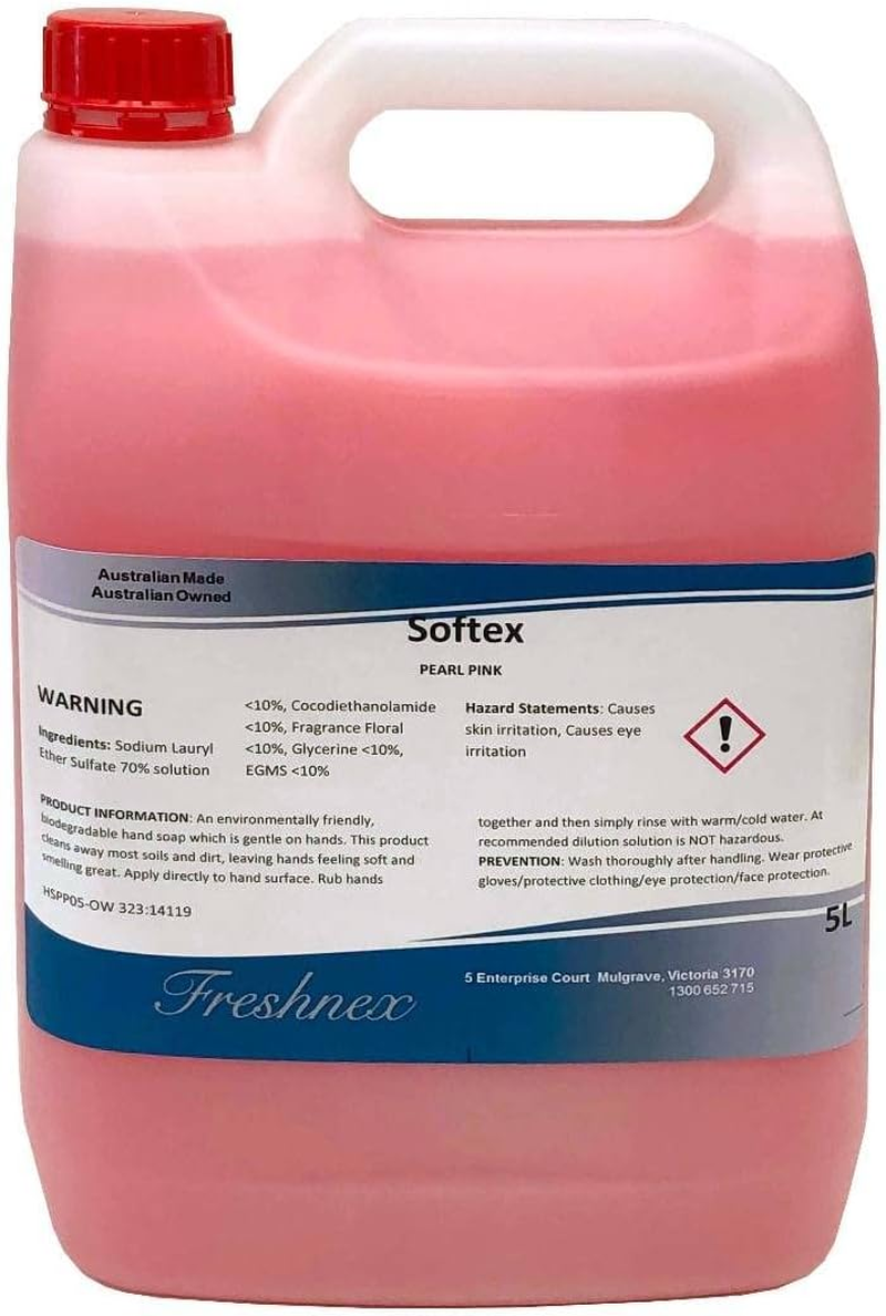 Softex 5L Liquid Hand Soap Biodegradable Natural Soap