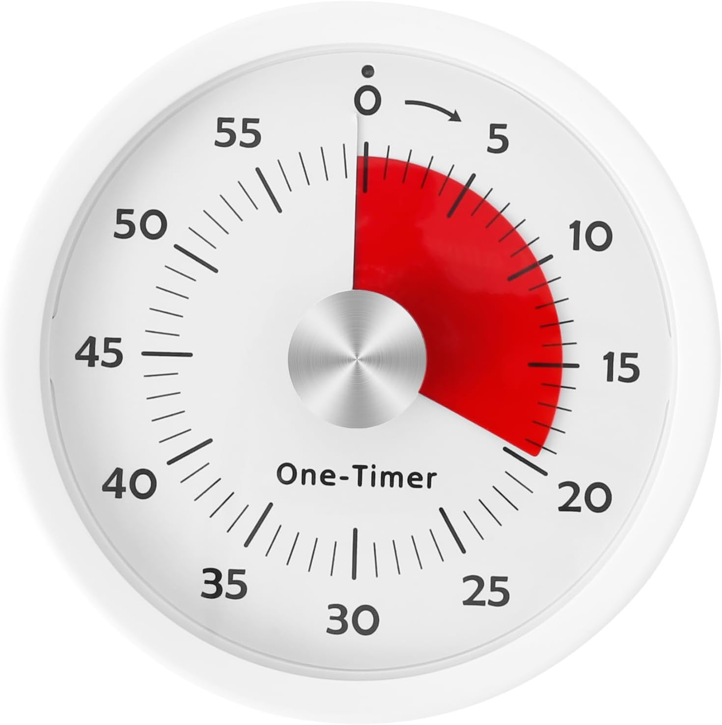 Awobepl Visual Timer 60 Minutes Magnetic Countdown Timer Compact Desk Timer No Ticking Kids Visual Timer for Classroom Cooking Fitness Studying Working image number 6