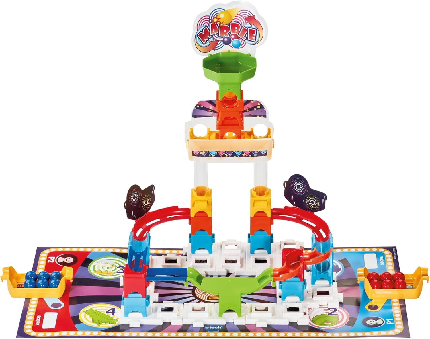 Vtech Marble Rush Game Zone - Construction Toy Set - 571803 - Multicolour image number 6