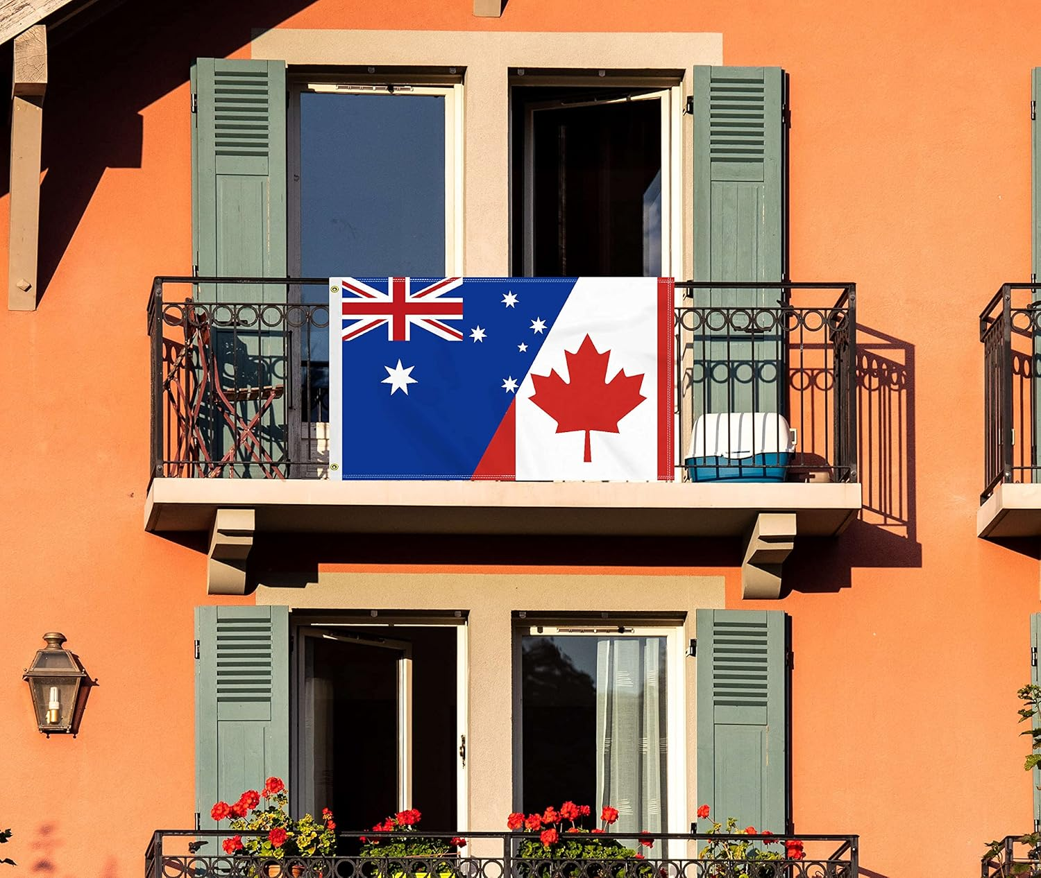 Large 3&times;5 FT Canada Australia Friendship Flag, Big Canadian 100D National Outdoor Banner,Decorgarden with Brass Gromment image number 1