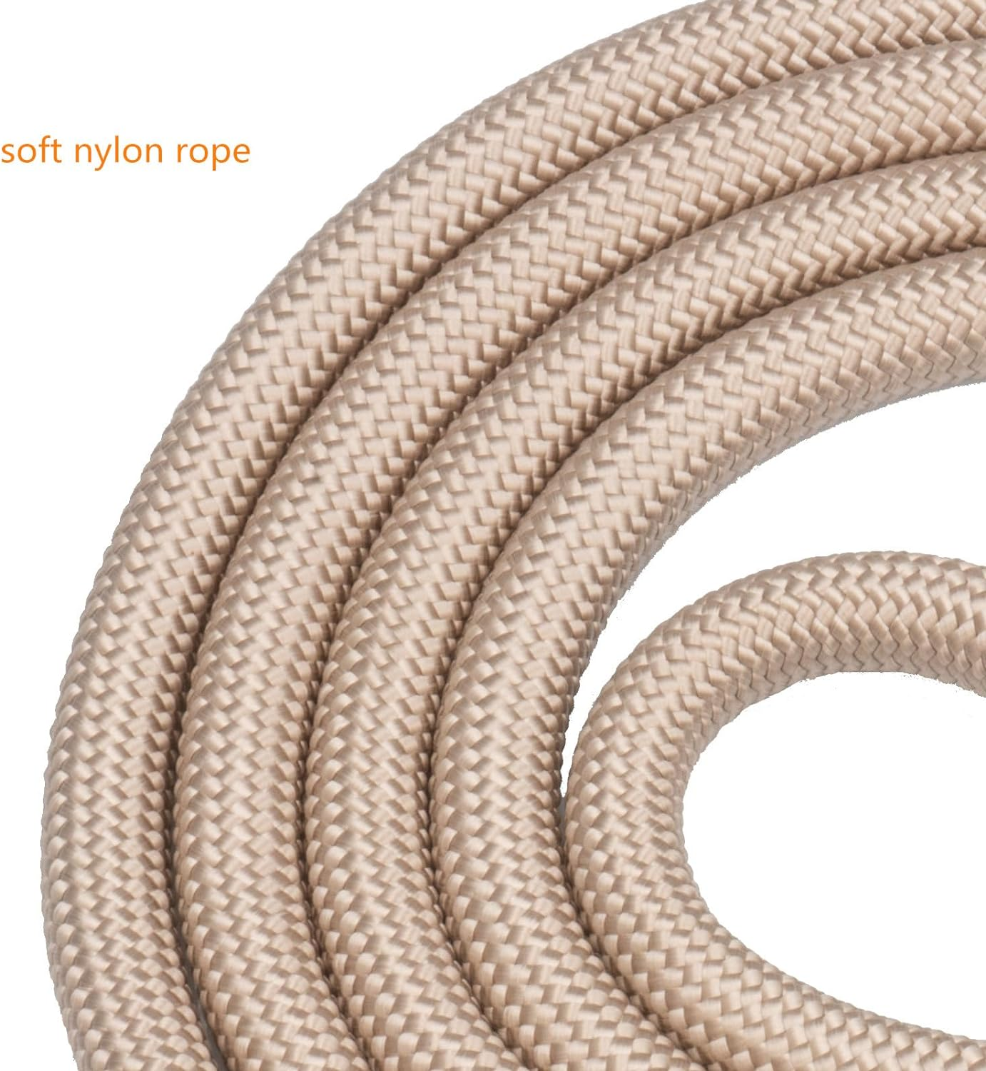 Multifunctional 7FT Hands Free Crossbody Nylon Rope Dog Leash, 2 Snap Hooks Dog Leash Hands Free for All Breeds - Blue image number 3