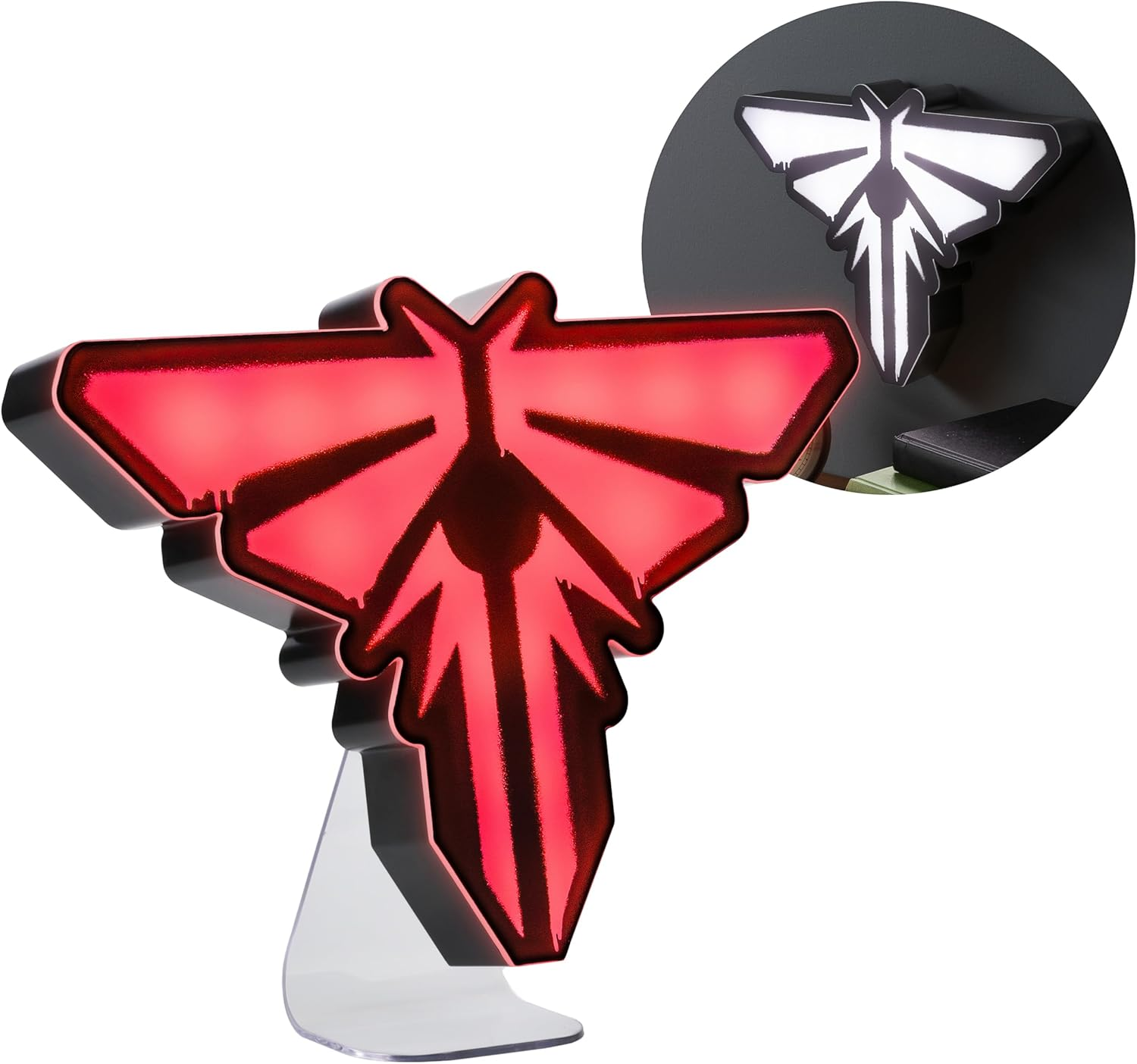 The Last of Us Firefly Light - Officially Licensed Movie Logo Light, Game & Living Room Decor and Gift, Neon Firefly Room Accessory and Nightlight for Fans of TV Show | Paladone image number 3