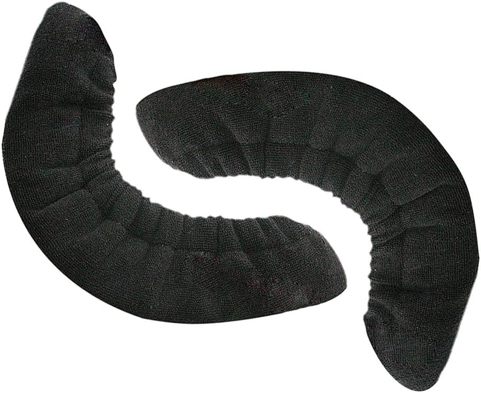 Toweling Skate Blade Soaker Figure Skating Guard, Black, L image number 2