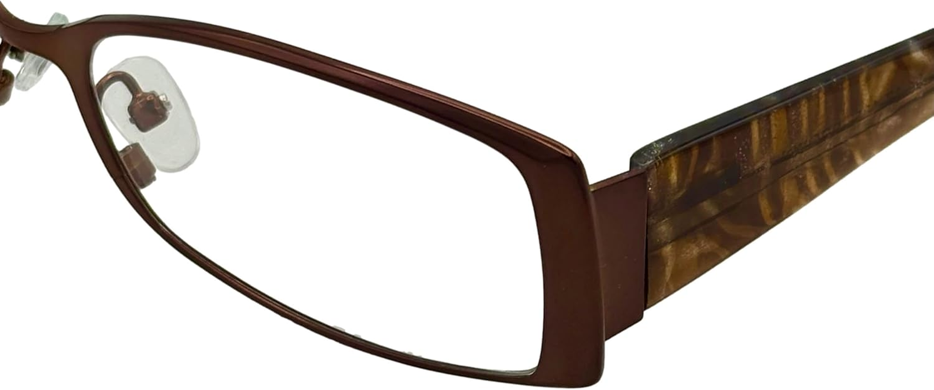 JONES NEW YORK J443 Mens Eyeglasses Frame Brown 54-17-135 image number 2