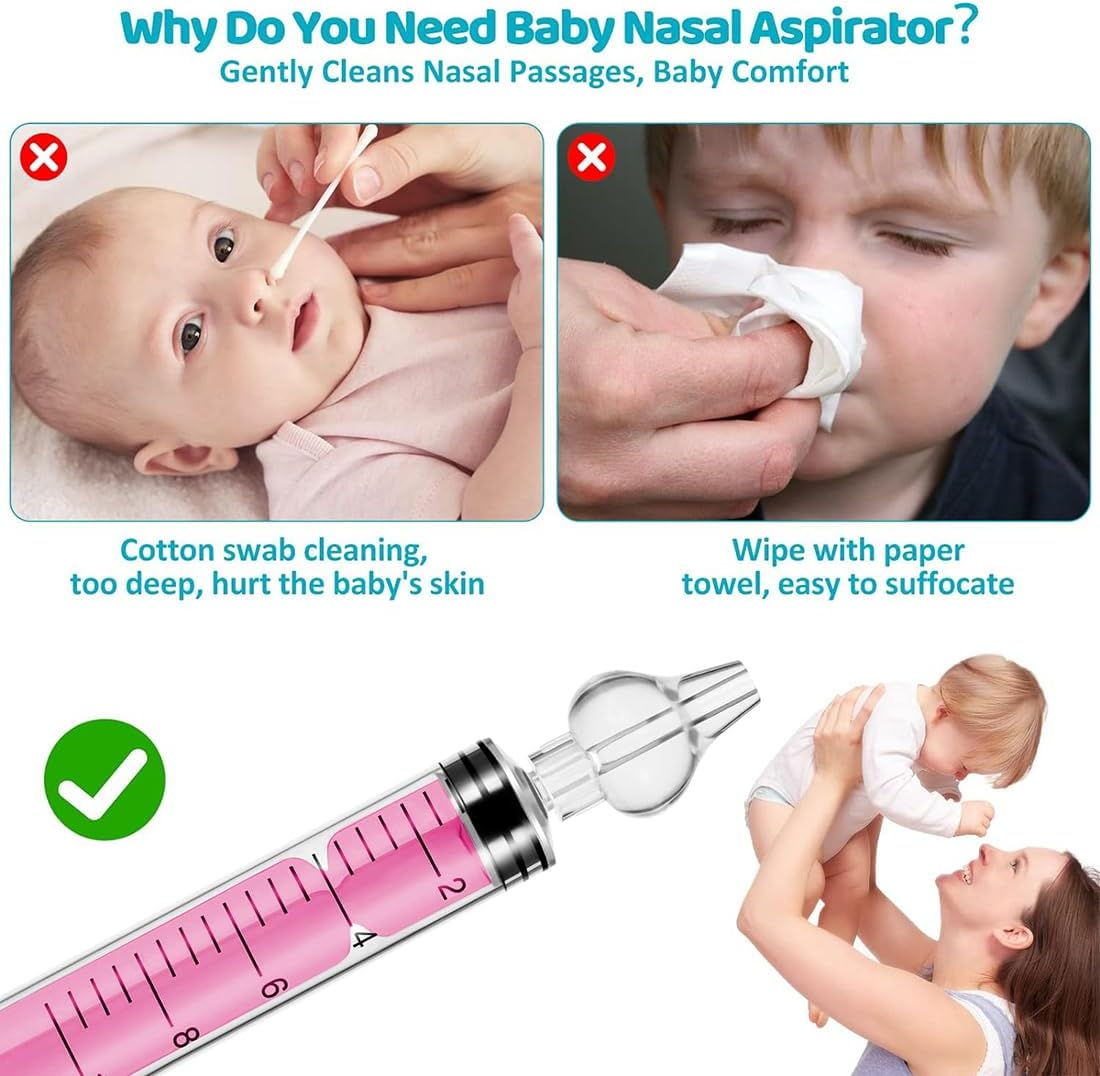 Pack of 4 Baby Nose Shower, Nose Shower Children, Reusable Nose Cleaner, 10 Ml Nose Rinse Children Portable Nose Cleaner, Nose Washer, Safe and Comfortable image number 5