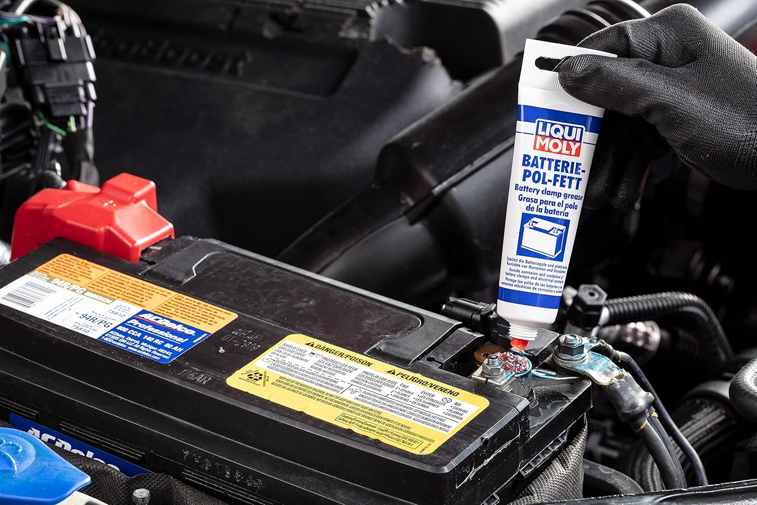 LIQUI MOLY Battery Pole Grease | 50 G | Calcium Grease | Grease | Item No.: 3140 image number 1