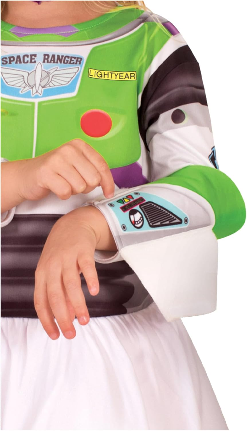 Disney Toy Story 4 Buzz Lightyear Girls Costume, Size 3-5 Years