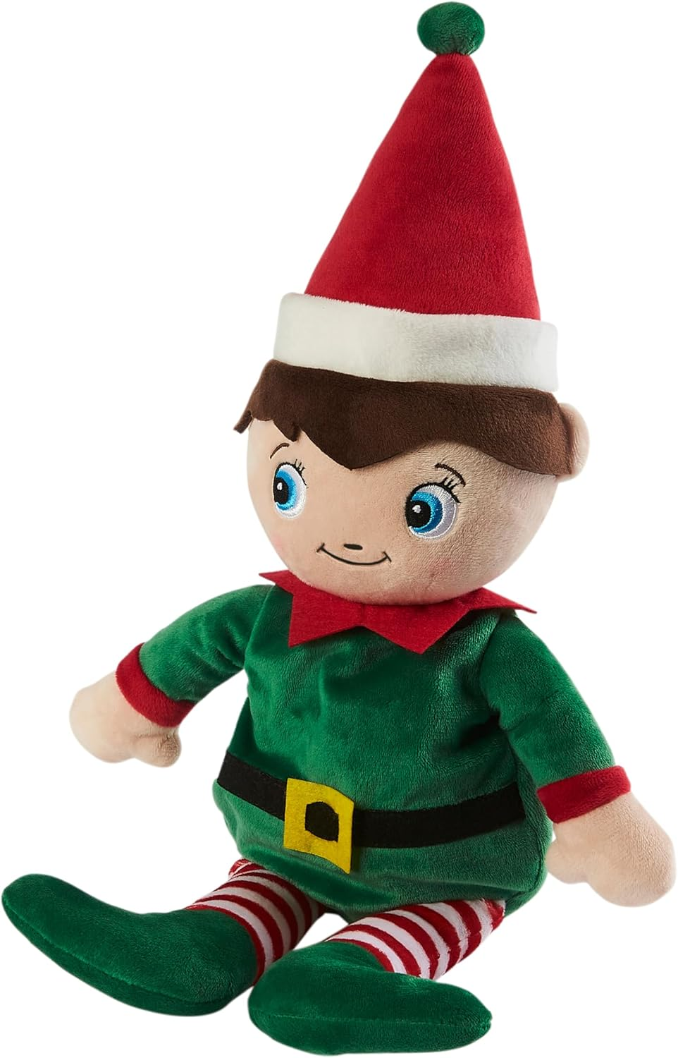 Warmies Plush Boy Elf Microwavable Weighted Teddy with French Lavender Scent, Hot or Cold Wheat Bag for Cool Relaxation and Warm Relief image number 4