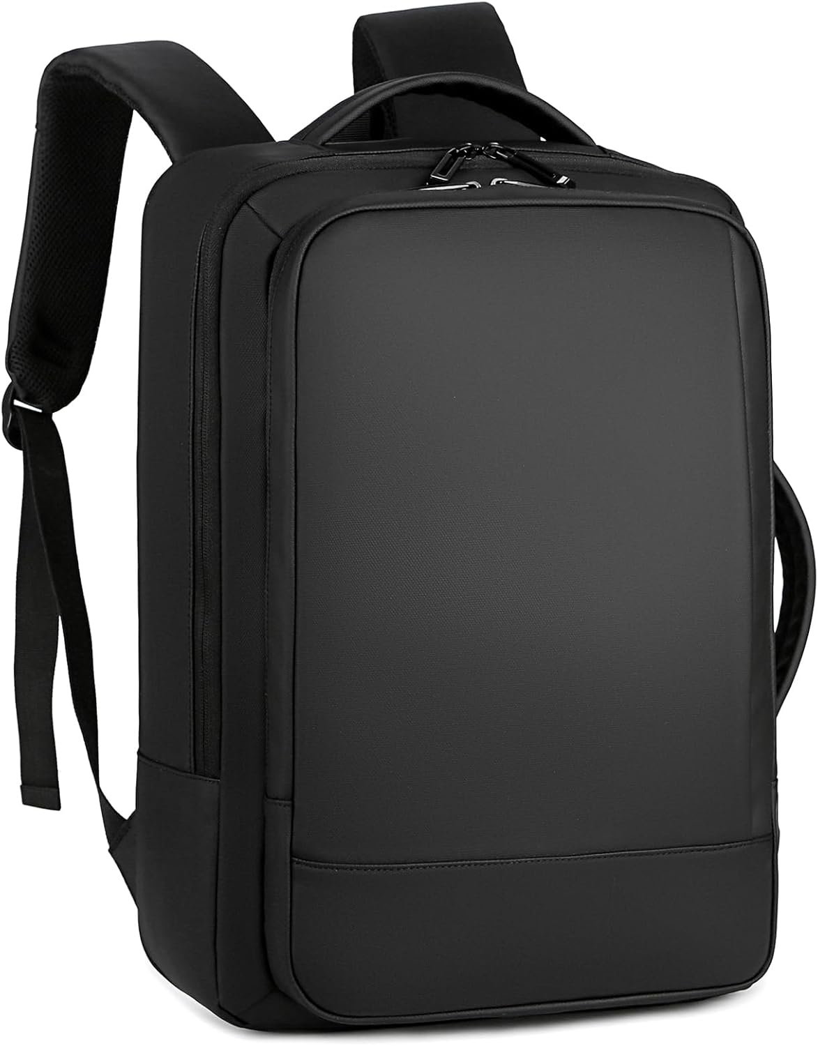 Travel Laptop Backpack 15.6 Inch Expandable Large Backpacks for Men Women Waterproof Business College Computer Bag with USB Charging Port,Black image number 5