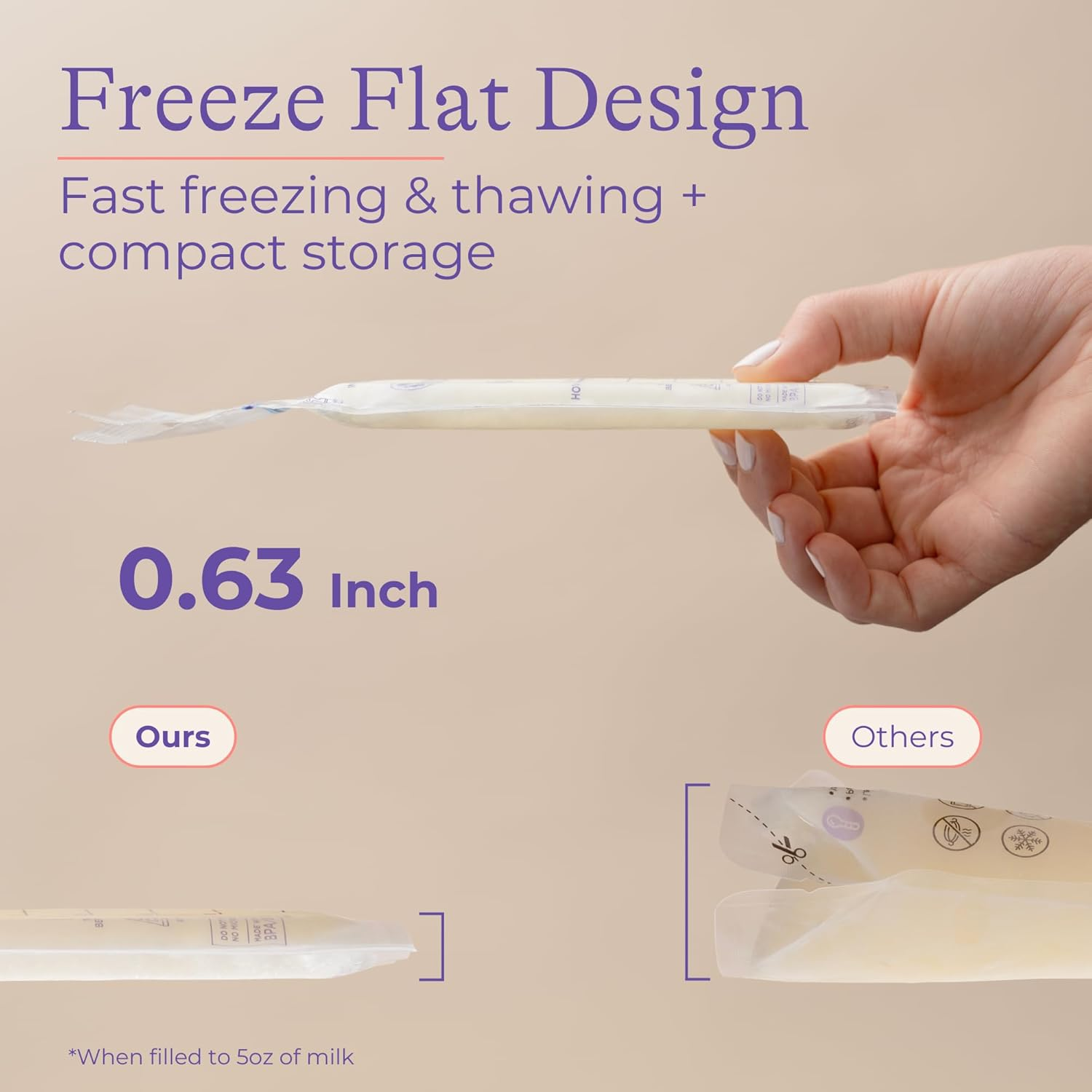 Lansinoh Breastmilk Storage Bags with Pump Adapters for Bags, 50 Count image number 6