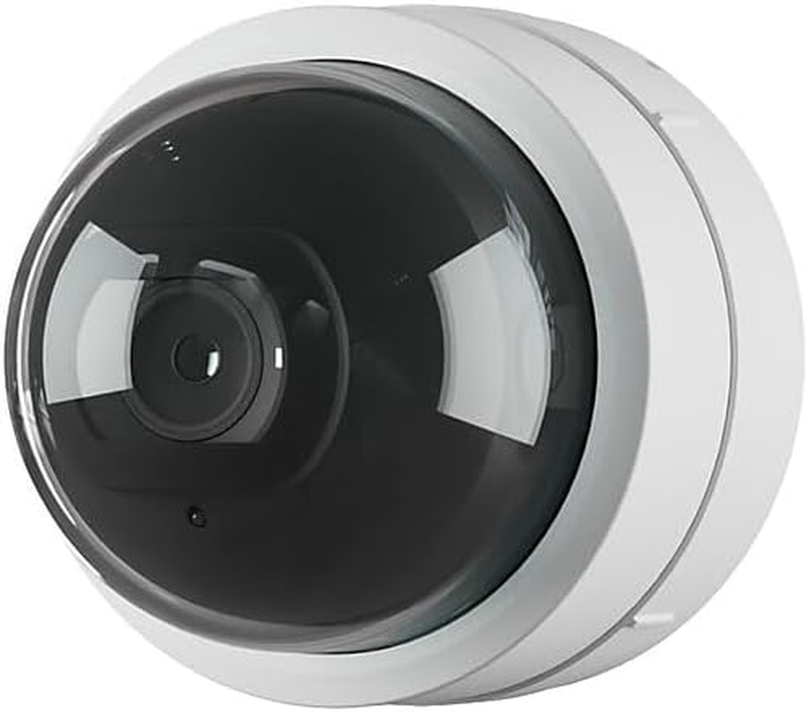 Ubiquiti G5 Dome Ultra Black Surveillance Camera, 4MP 2K Resolution, Ultra-Wide Angle (102.4&deg;), Night Vision, AI Detections, Connect & Power by Poe