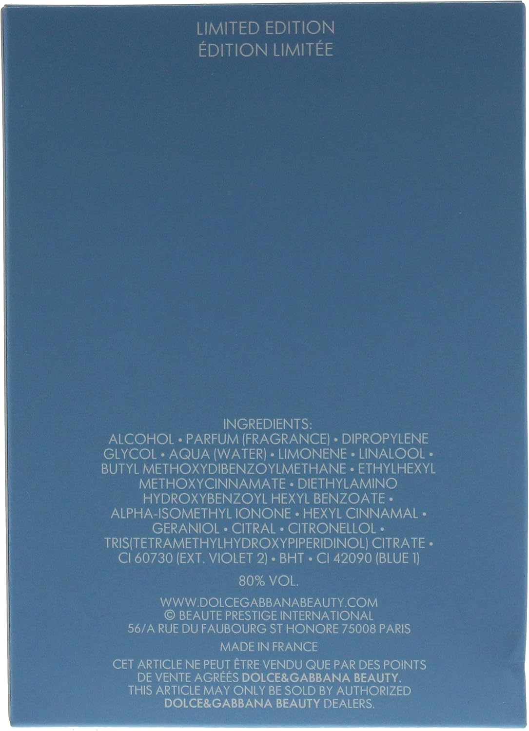 Dolce and Gabbana Light Blue Love Eau De Toilette for Men 75 Ml