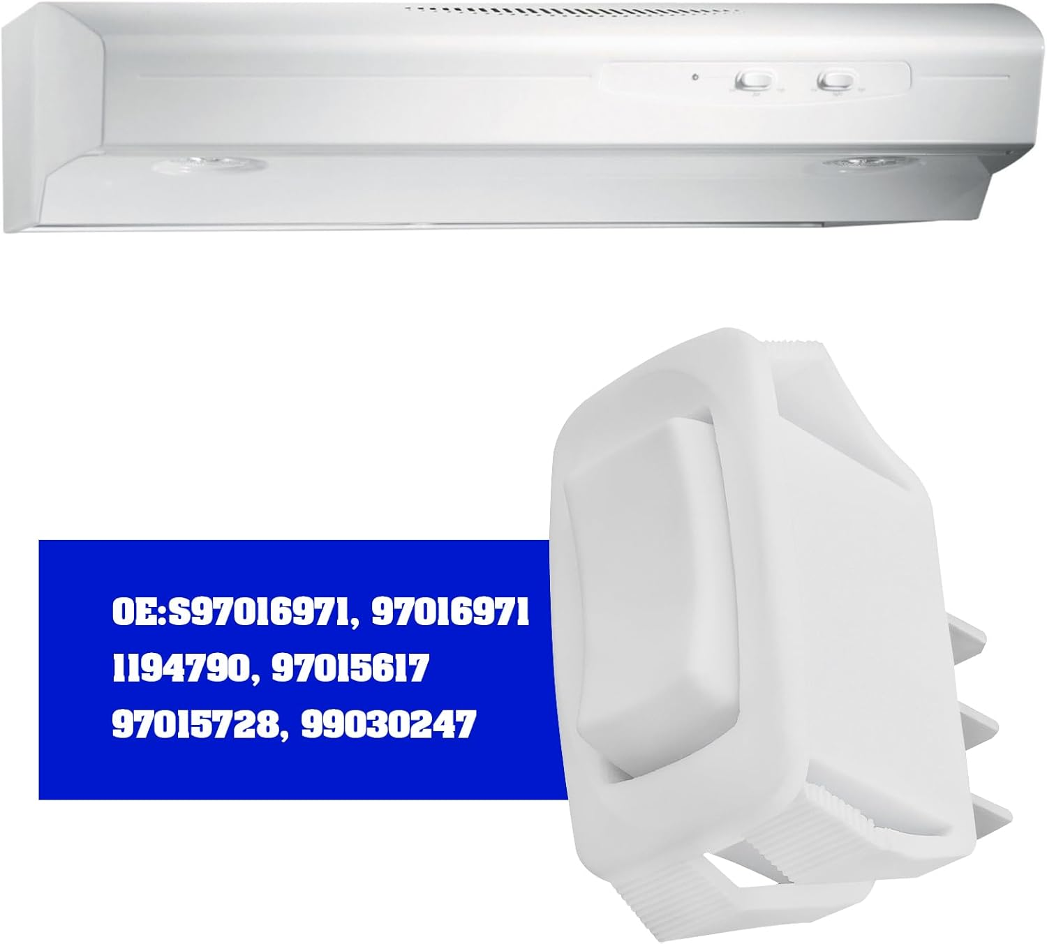 4PCS Range Hood Rocker Switch 2-Pin Light Switch 3-Pin Fan Switch Compatible with Broan image number 4