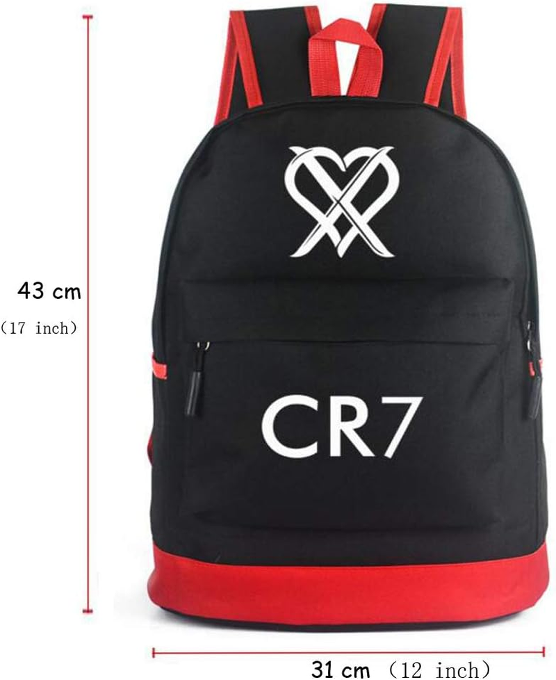 School Backpack for Men Women Travel Student Backpack Bookbag for Boy Girl Children (Black, LM10) image number 3