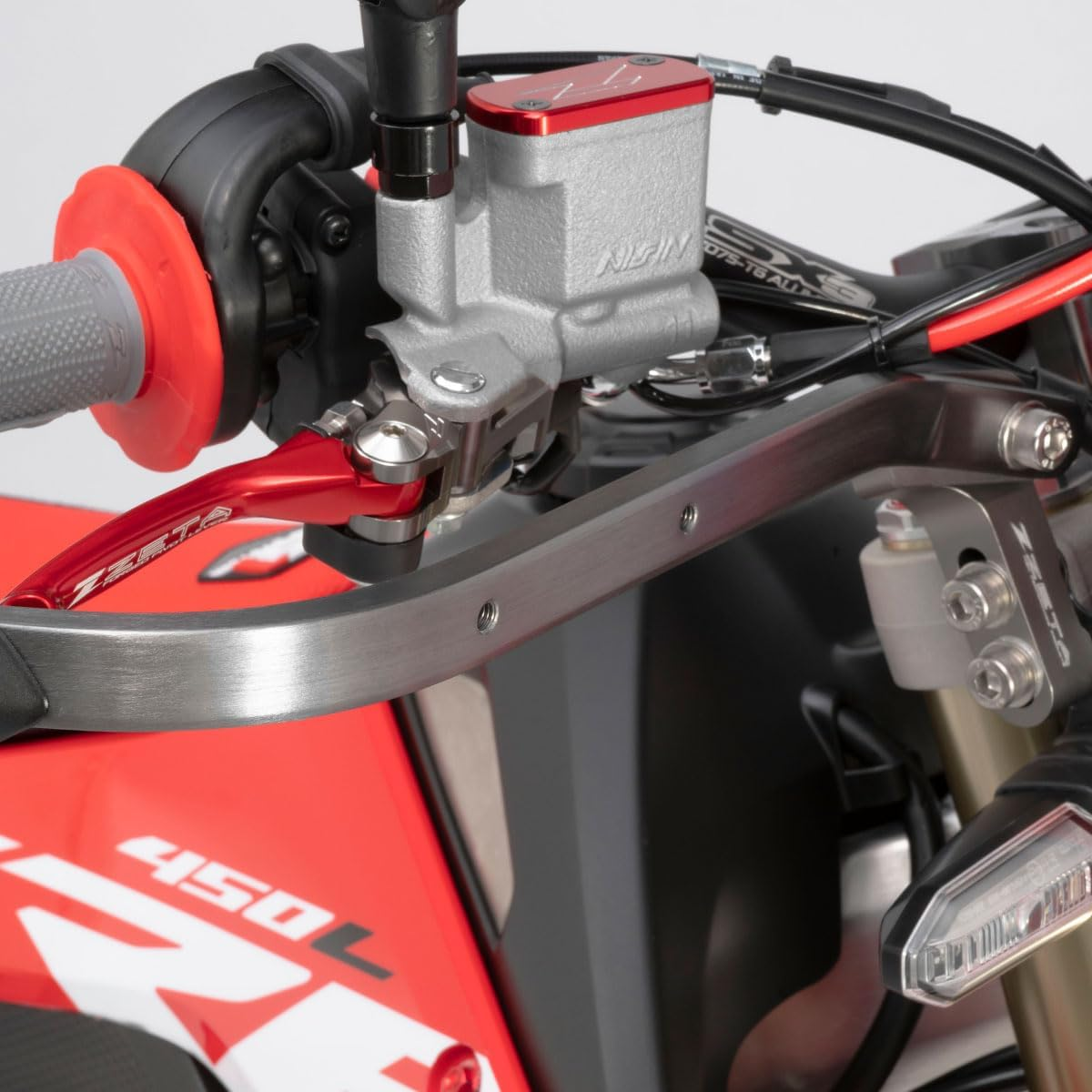 DRC - ZETA PRO Armor Hand Guard Black W/Mounts image number 6