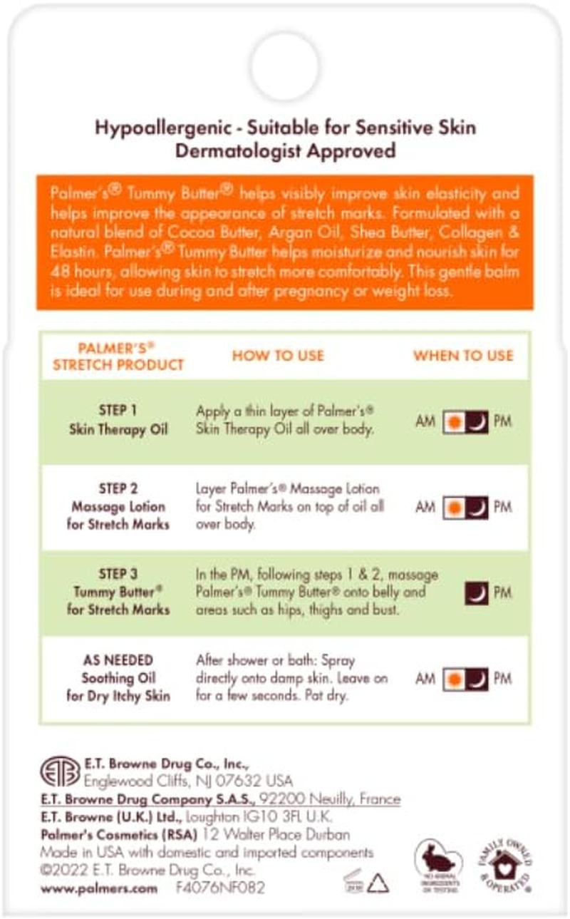 Palmers Cocoa Butter Formula Tummy Butter for Stretch Marks with Vitamin E for Unisex Treatment, 125 G image number 2