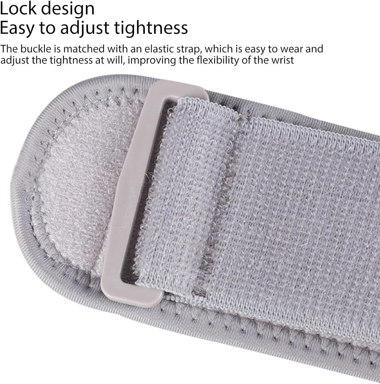 Tennis Elbow Sleeve | Tennis Compression Elbow Protector - Adjustable Arm Protector Wrap, Elbow Support Brace Protector Pad for Basketball, Golf, Volleyball Zankie image number 6